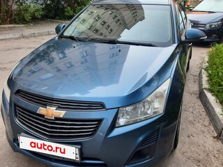 2015 Chevrolet Cruze I Рестайлинг, синий, 800000 рублей, вид 2