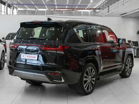 2026 Lexus LX 500d IV, чёрный - вид 3