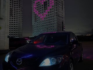 2007 Mazda 3 I (BK) Рестайлинг, пурпурный, 500000 рублей, вид 1