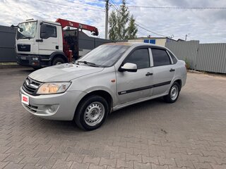 2013 Lada (ВАЗ) Granta I, серебристый, 137000 рублей, вид 1