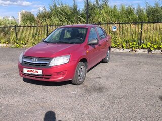 2013 Lada (ВАЗ) Granta I, красный, 350000 рублей, вид 1