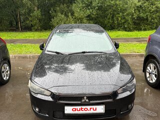 2007 Mitsubishi Lancer X, чёрный, 475000 рублей, вид 3