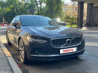 2020 Volvo S90 II Рестайлинг, серый, 3700000 рублей, вид 3