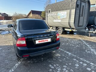 2008 Lada (ВАЗ) Priora I, чёрный, 240000 рублей, вид 2