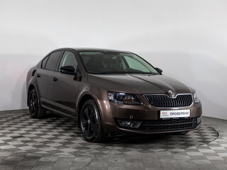 2016 Skoda Octavia III (A7), коричневый, 1849000 рублей, вид 3