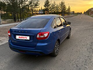 2022 Lada (ВАЗ) Granta I Рестайлинг, синий, 800000 рублей, вид 3