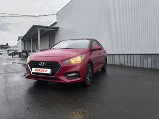 2019 Hyundai Solaris II, красный, 1560000 рублей, вид 2