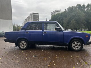 2001 Lada (ВАЗ) 2107, голубой, 115000 рублей, вид 2