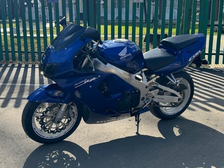 1999 Honda CBR 919RR Fireblade, синий, 345000 рублей, вид 3