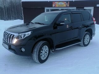 2014 Toyota Land Cruiser Prado 150 Series Рестайлинг 1, чёрный, 3560000 рублей, вид 1