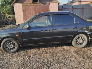 2008 Kia Spectra I Рестайлинг 2, чёрный, 340000 рублей, вид 4