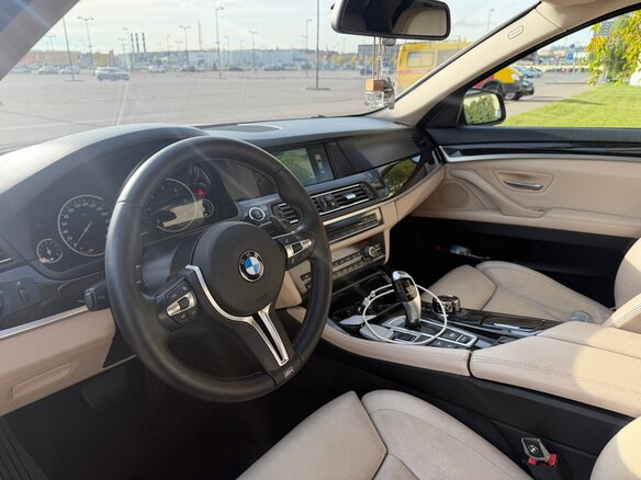 2013 BMW 5 серии 530d xDrive VI (F10/F11/F07) Рестайлинг, чёрный, 2150000 рублей - вид 9
