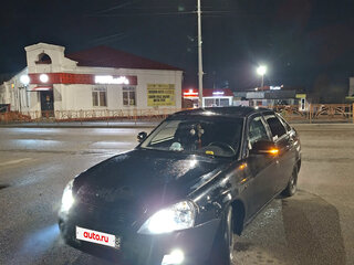 2008 Lada (ВАЗ) Priora I, чёрный, 200000 рублей, вид 1