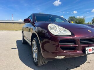 2004 Porsche Cayenne I (955), красный, 1100000 рублей, вид 4