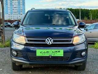 2012 Volkswagen Tiguan I Рестайлинг, синий, 1169000 рублей, вид 5