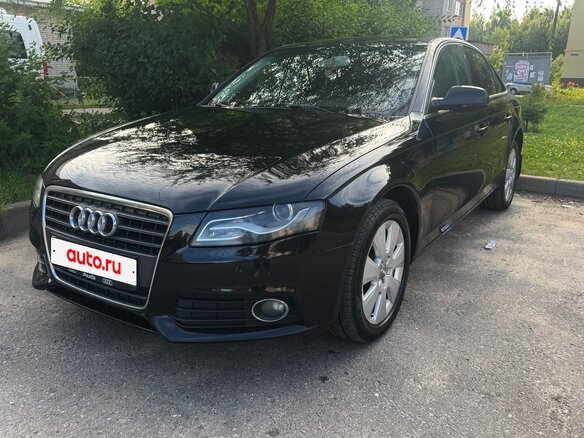 2011 Audi A4 IV (B8), чёрный