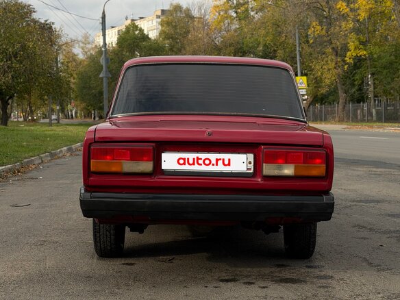 2008 Lada (ВАЗ) 2107, пурпурный, 113999 рублей - вид 4