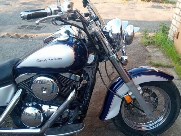 1999 Kawasaki VN1500 Vulcan, синий, 363043 рублей - вид 5