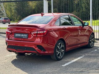 2020 Lada (ВАЗ) Vesta Sport I, красный, 1219000 рублей, вид 4