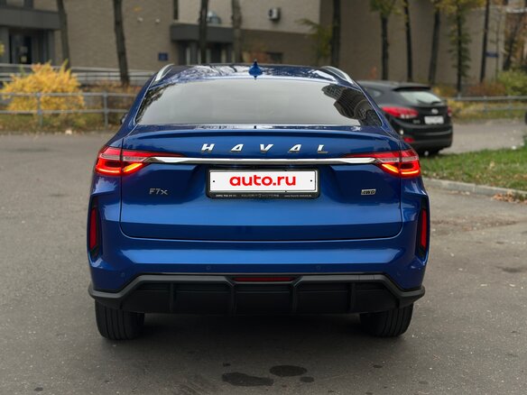 2022 Haval F7x I Рестайлинг, синий, 1900000 рублей - вид 2