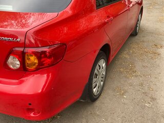 2008 Toyota Corolla AMT X (E140, E150), красный, 790000 рублей, вид 5