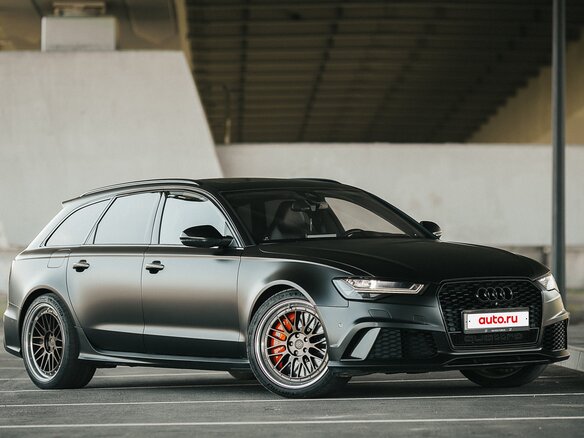 2017 Audi RS 6 performance III (C7) Рестайлинг, чёрный - вид 13
