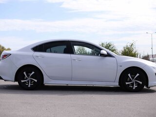 2010 Mazda 6 II (GH) Рестайлинг, белый, 670000 рублей, вид 4