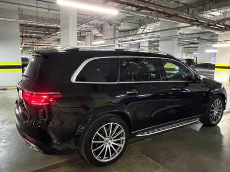 2019 Mercedes-Benz GLS 400 d II (X167), чёрный, 5900000 рублей, вид 4