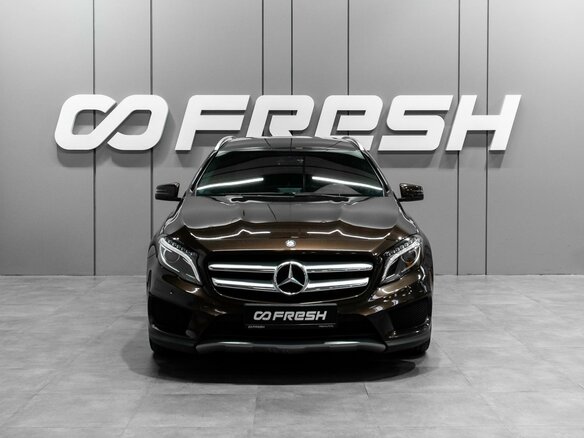 2014 Mercedes-Benz GLA 250 I (X156), коричневый, 1879000 рублей - вид 2