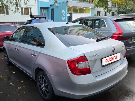 2016 Skoda Rapid I, серебристый, 998000 рублей, вид 3
