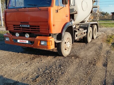 2008 КамАЗ Автобетоносмеситель, оранжевый, 990000 рублей, вид 1