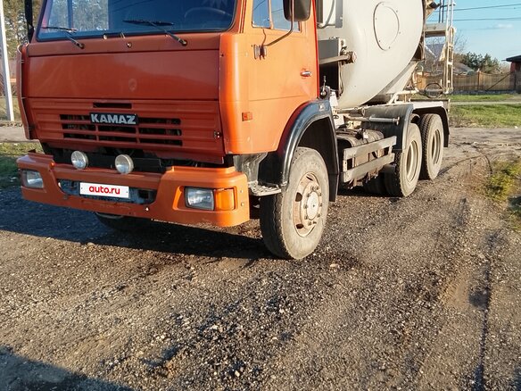 2008 КамАЗ Автобетоносмеситель, оранжевый, 990000 рублей