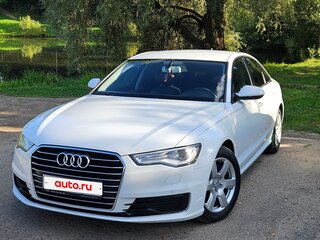 2016 Audi A6 IV (C7) Рестайлинг, белый, 2300000 рублей, вид 1
