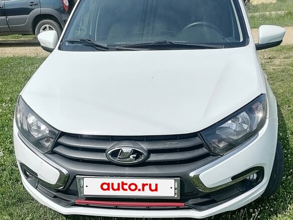 2019 Lada (ВАЗ) Granta I Рестайлинг, белый, 520000 рублей