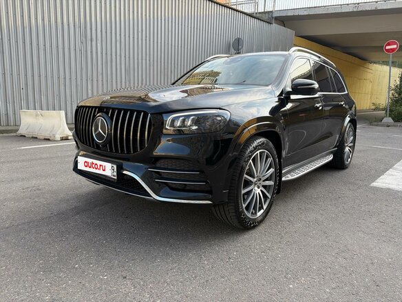 2019 Mercedes-Benz GLS 400 d II (X167), чёрный