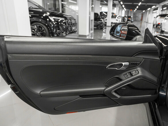 2015 Porsche Cayman II (981), чёрный - вид 10