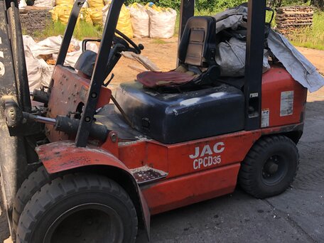 2008 JAC CPCD35, оранжевый, 500000 рублей, вид 1
