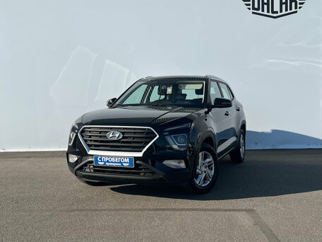 2021 Hyundai Creta II, чёрный, 1970000 рублей, вид 2