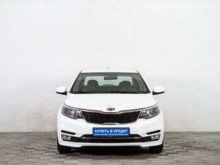 2016 Kia Rio III Рестайлинг, белый, 929000 рублей, вид 2