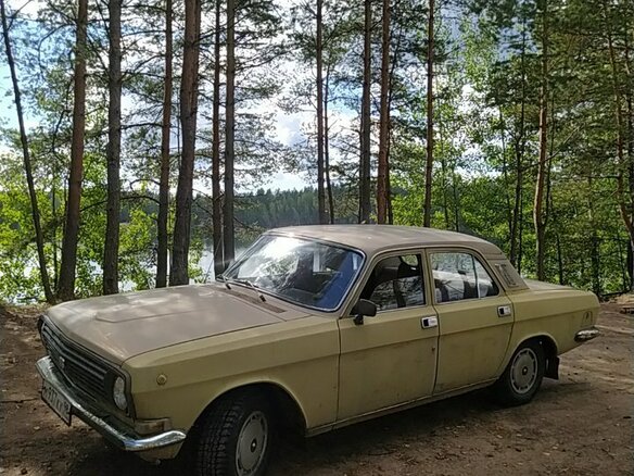 1987 ГАЗ 24 «Волга» 2417 II (2410), оранжевый