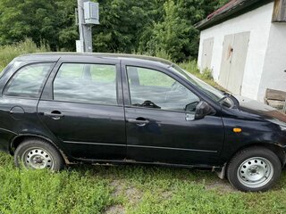 2012 Lada (ВАЗ) Kalina I, чёрный, 380000 рублей, вид 4