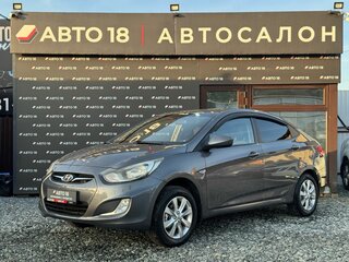 2011 Hyundai Solaris I, серый, 699000 рублей, вид 1