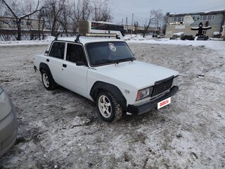 2004 Lada (ВАЗ) 2107, белый, 140000 рублей, вид 2