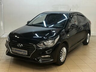 2019 Hyundai Solaris II, чёрный, 1205000 рублей, вид 1