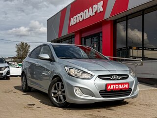 2012 Hyundai Solaris I, голубой, 839000 рублей, вид 1