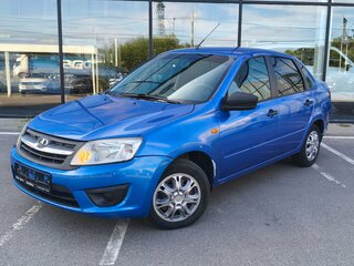 2016 Lada (ВАЗ) Granta I, синий, 389000 рублей, вид 1