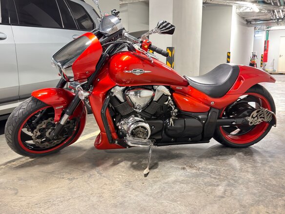 2007 Suzuki Boulevard M109R, красный, 1550000 рублей - вид 11