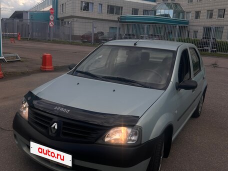2008 Renault Logan I, зелёный, 280000 рублей, вид 1