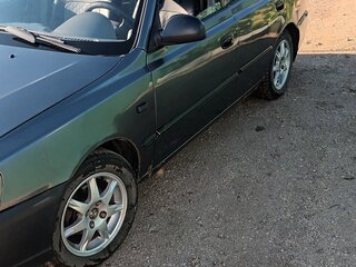 2005 Hyundai Accent ТагАЗ II, серый, 260000 рублей, вид 3