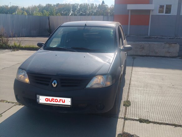 2006 Renault Logan I, серый